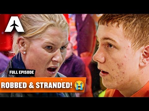 ROBBED IN SPAIN & MISSED FLIGHT! 😭 Airline UK S05 Ep.08