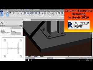 Column Base Plate Detailing in Revit