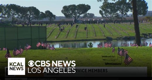Riverside National Cemetery readies for Veterans Day tribute