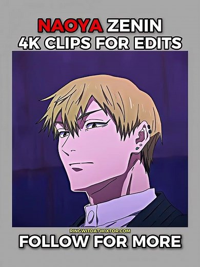 Naoya Zenin 4K Clips For Edits