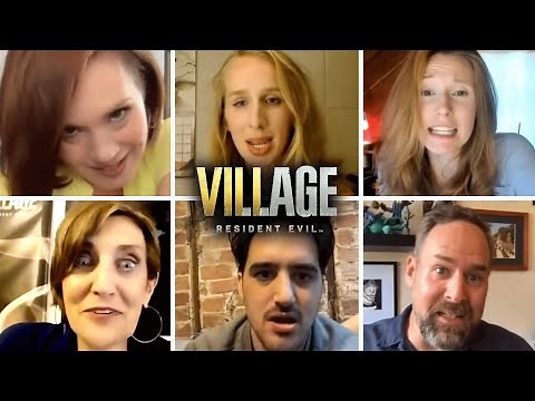 RESIDENT EVIL 8 VILLAGE Cast re-enact Voice Lines from the Game
