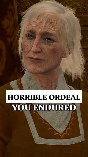 Horrible Ordeal You Endured - The Witcher 3