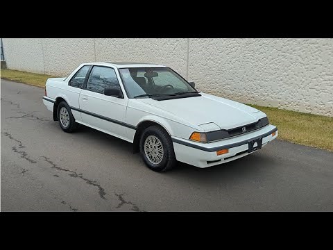 4K Review 1987 Honda Prelude 2.0 Si 5-Speee Manual Virtual Test-drive & Walk-around