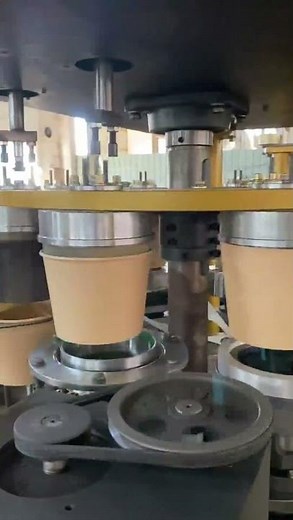 KFC paper bowl bucket machine ,Kraft round food container making machine