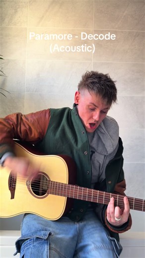 Heard Decode earlier and I was slammed with nostalgia, so I did a little cover - What other songs should I re-visit? #paramore #decode #acoustic