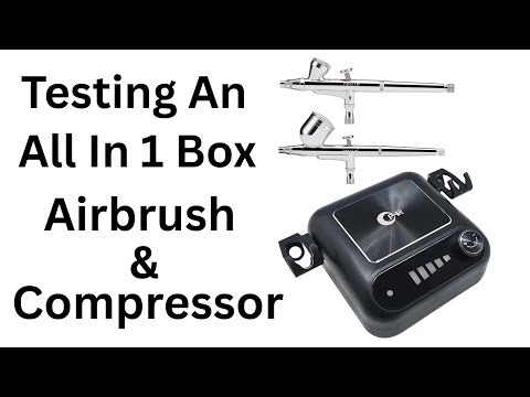 Testing A Portable Air Compressor For Airbrushing