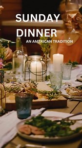 Sunday Dinner - an American Tradition. Take Time - you Deserve It. #vintagerecipes #sundaydinner #americantradition | Vintage Recipes