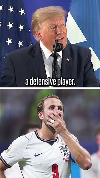 Donald Trump CALLS OUT Harry Kane's positioning vs. Argentina 😦