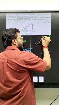 JEE PYQ🎯!! Block Problem Trick 🚀| Solve in Seconds! #jee #neet #shorts #shortsfeed #physicsshorts