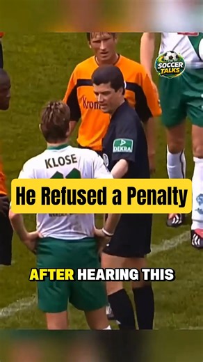 Miroslav Klose’s Incredible Act of Honesty 👏