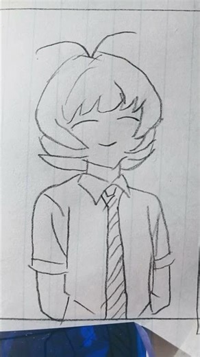 attempt at najimi osana drawing #anime #art #fanart #komicantcommunicate #animeart