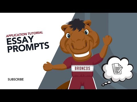 Essay Prompt Tips