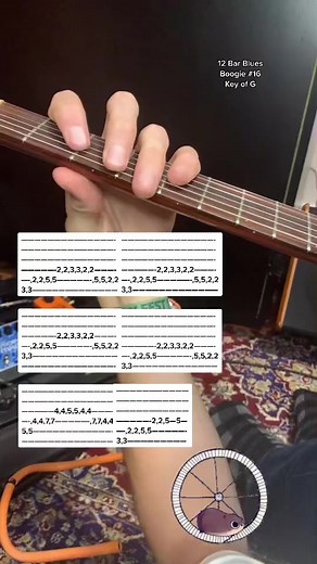 Blues Boogie Guitar Tutorial No. 16 #guitartutorial #guitarlessons #guitar #guitarist #bluesguitar | Hey Guitar