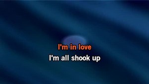 Karaoke All Shook Up - Elvis Presley - CDG, MP4, KFN - Karaoke Version