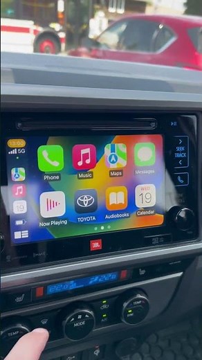 Quick Demo! Toyota Tacoma 2014-2019 CarPlay Android Auto Factory decoder Entune 2.0