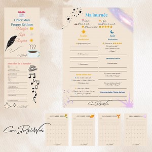 Planner Rentrée 2025 PDF | Agenda étudiant & Organisation | Printable Planner Français   Bonus (calendrier Et Vidéo) - Etsy