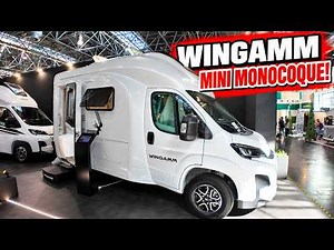 MONOCOQUE Motorhome IN JUST 5.42 METERS: Wingamm Oasi 540 Motorhome 2027 at the Caravan Salon
