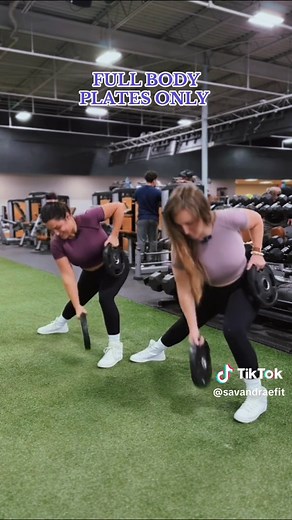 Full Body Weight Plate Circuit Workout | 3 Sets 12 Reps 🔥