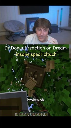 Dr Donut Reacts to Dream’s INSANE Spear Clutch