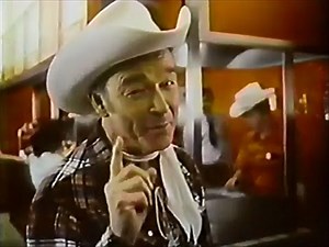 Roy Rogers Say Howdy To Fresh Food TV Commercial HD