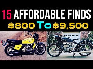 15 Classic Motorcycles for Sale Right Now — From Affordable Finds to Rare Legends