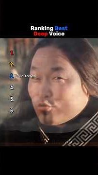 Ranking Deep Voices 💀