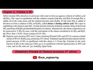 Sulfur trioxide (SO3) dissolves in and reacts with water to form | Solved