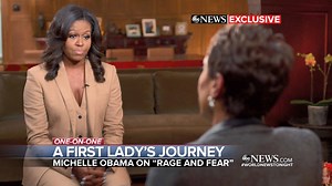 25K views · 574 reactions | A FIRST LADY’S JOURNEY: Robin Roberts sat down with former first lady Michelle Obama as she releases her new memoir “Becoming,” talking about Pres. Donald J. Trump and the importance of voting. https://abcn.ws/2Fi2XKe | ABC World News Tonight with David Muir | Facebook