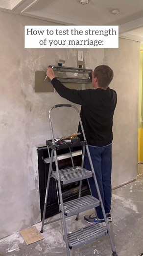 3.9M views · 13K reactions | This one earned a spot on the feed  Total Installation Time: 18 minutes. Time it should’ve taken: 8 seconds. Naturally. #wemadeit #relatableaf #wesurived #tenyearsandcounting #marriage #marriedlife #basementrenovation #orcat #oneroomchallenge #apartmenttherapy #samsung #oneroomchallenge #apartmenttherapy | thegoodwrench | Facebook