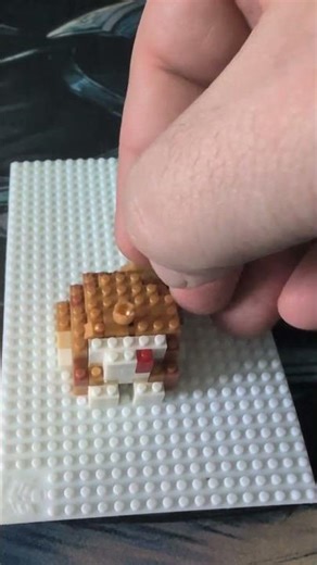 Block kitten #cat #lego