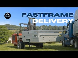 FastFrame Residential Steel Framing Delivery | See the Package, Process & Space Required