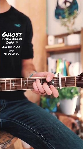 Ghost Justin Bieber Guitar Tutorial & Play Along