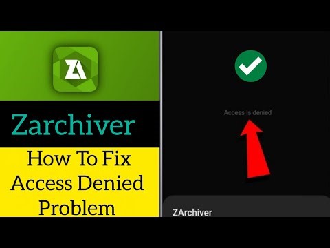 How To Fix Access Denied Problem On Zarchiver (2025)