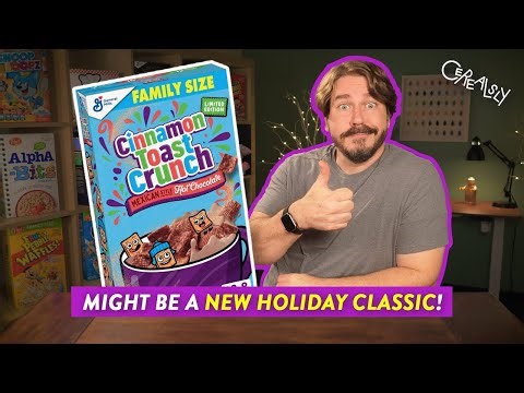 Mexican Style Hot Chocolate Cinnamon Toast Crunch Review!