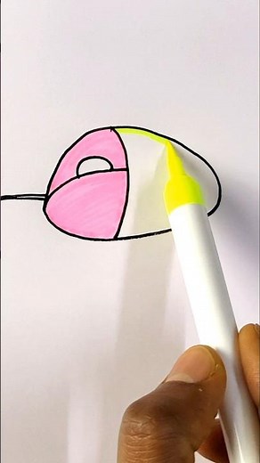 Computer Mouse 🖱 drawing easy for kids 😱 #shorts #ytshorts #drawing #art #trending #kidsart