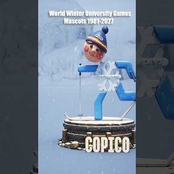 MASCOTAS de los JUEGOS UNIVERSITARIOS de INVIERNO 1981-2027