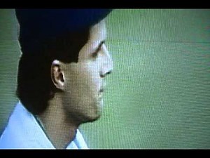 Slow-Motion Jose Canseco Getting Hit In Head With Ball Bouncing Over Wall!