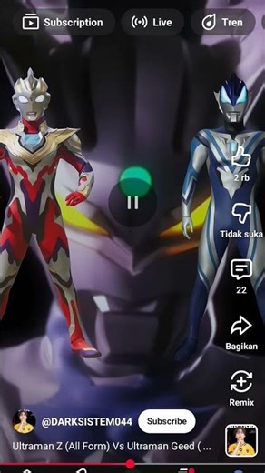 ultaraman z vs ultraman geed