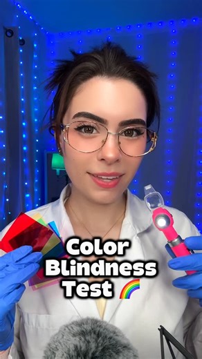 Celaine's Asmr | ASMR Color Blindness Test 🌸 did you pass?! #asmr #asmrrelax #asmrsounds #asmrvideo #asmrvids #asmrsound #eyeexam | Instagram