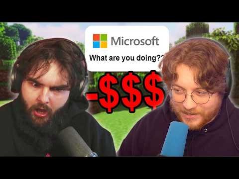 Minecraft Hardcore but if we die, we lose our sponsorship money