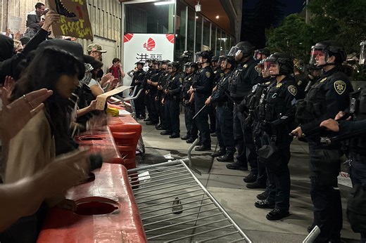 Turning Point tour ends with fights and arrests at UC Berkeley. What student reporters saw