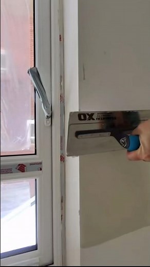 Perfect Window Drywall Finish ✨