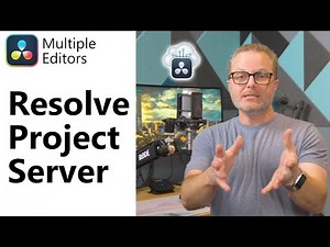 Edit as a team? Resolve Project Server supports multiple editors with Davinci Resolve 17.4