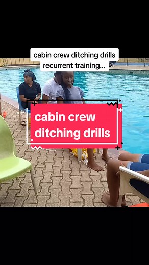 Flight Attendant Emergency Training: Ditching Drill