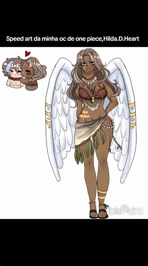 Arte de Hilda.D.Heart no universo One Piece