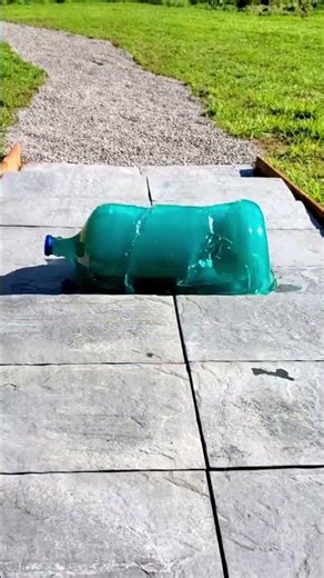 Breaking Glass Bottles🔥 - Crushing Crunchy & Soft Things 🌈💥🍾