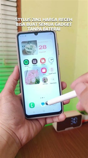 Stylus 2in1 Harga RECEH, Tanpa Baterai