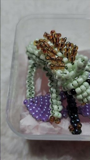 Fabrication animaux en perle de rocaille #diy #simple #fabrication #animals #colors #handmade