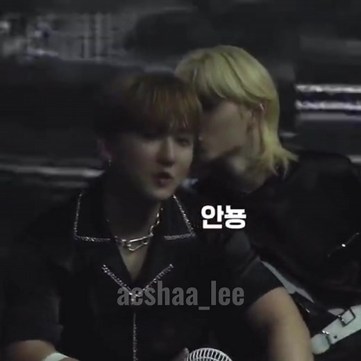 Stray Kids Hyunjin and Felix Kiss - Possessive Moments with Seungmin
