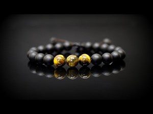 How To Make An Adjustable Macrame Gemstone Bracelet (Easy!)